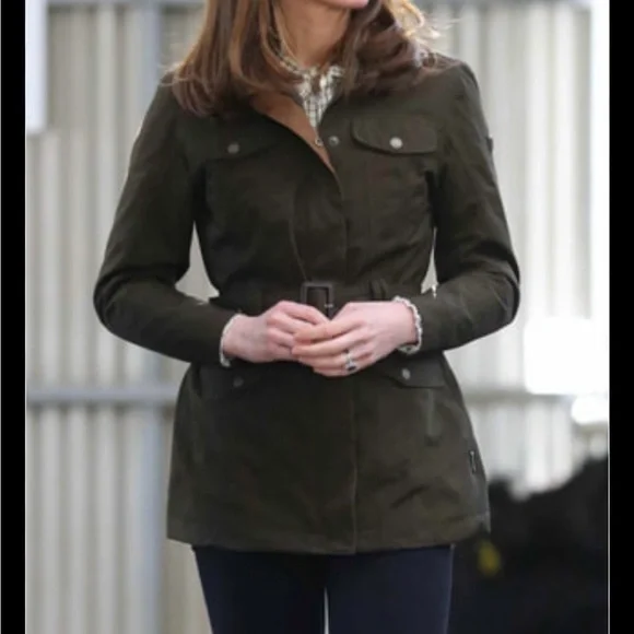 Dubarry of Ireland Dark Green Friel Utility Jacket - Picture 2 of 7